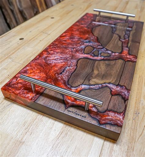 Buy Hand Crafted Estuary Board - Serving Tray - Cheese Board - Cutting ...