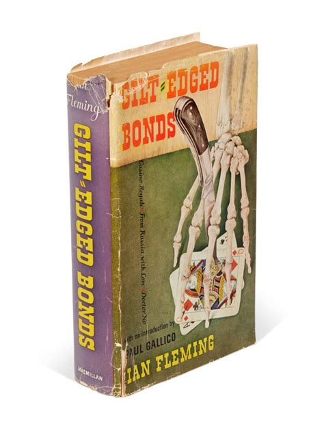 Fleming Gilt Edged Bonds 1961 Uncorrected Proof James Bond A