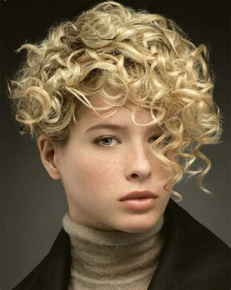 Curly Asymmetrical Pixie Haircut 2015 Styles 7