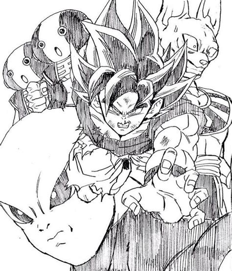 Goku Jiren The Grey Lord Beerus And King Zeno Dragon Ball Super