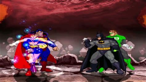 International Mugen Tournament Superman And Wonder Woman Vs Batman