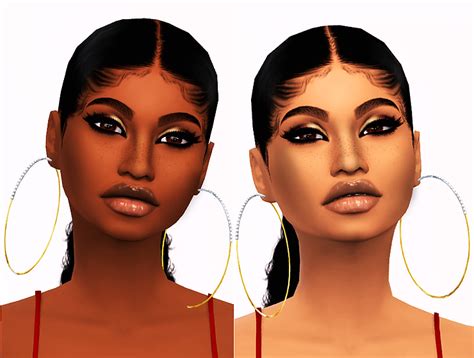 Clear Lip Gloss Xxblacksims Sims 4 Black Hair Sims Hair