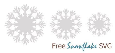 Free Snowflake SVG