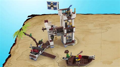Lego Pirates 70412 Soldiers Fort 3d Review Youtube