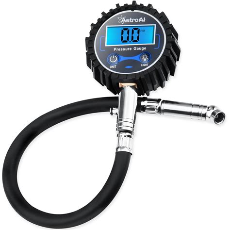 Digital Tire Pressure Gauge 230 Psi Heavy Duty Electronic Accurate Air