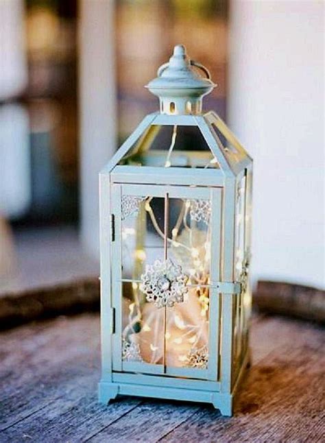 32 Inspiring Winter Lantern Centerpieces Decor Ideas Lantern