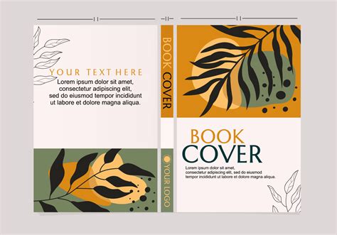 Natural Theme Book Cover Design Minimalist Design With Earth Tone