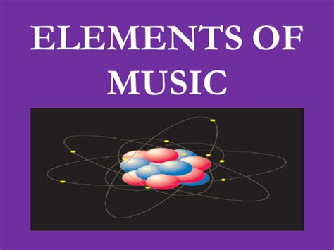 Start studying elements of music. The Elements of Music by TMDDodd - Teaching Resources - TES