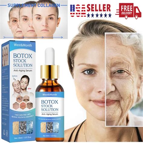 Botox Wrinkle Remover Instant Anti Aging Face Serum Retinol Skin Tightening 30ml 949 Picclick