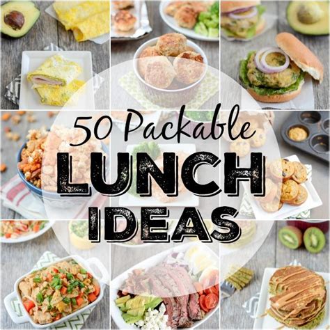 Give this list a look and try one out. 50 Packable Lunch Ideas | Lunch Ideas for Work | The Lean Green Bean