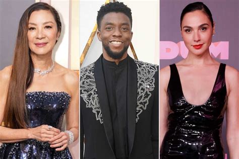 Chadwick Boseman Michelle Yeoh Gal Gadot And More To Get Hollywood Walk Of Fame Stars In
