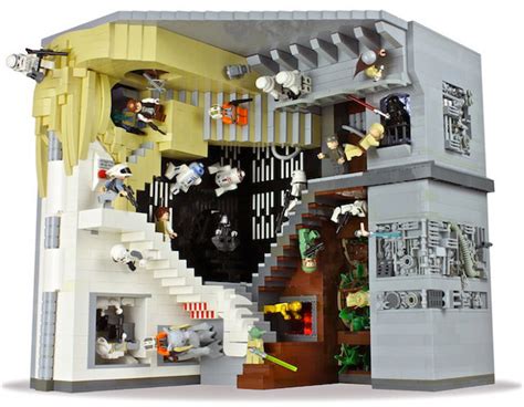 Mc Escher House Of Stairs Lego Star Wars Build Geekologie