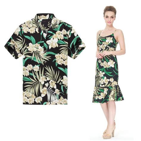 Premium Couple Matching Made In Hawaii Men Shirt And Women Elegant