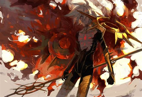 Karna Fate Anime Gilgamesh Fate Fate Servants