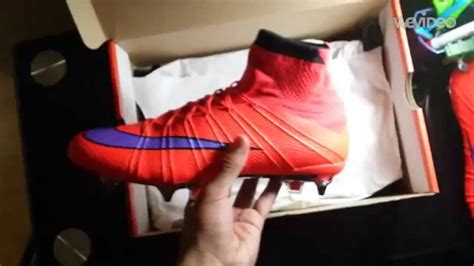 Nike Mercurial Superfly 4 Intense Heat Pack Unboxing On Feet Youtube