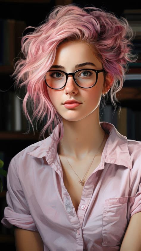 Ai Girls Ai Pink Hairs Artist Artwork Digital Art Hd 4k