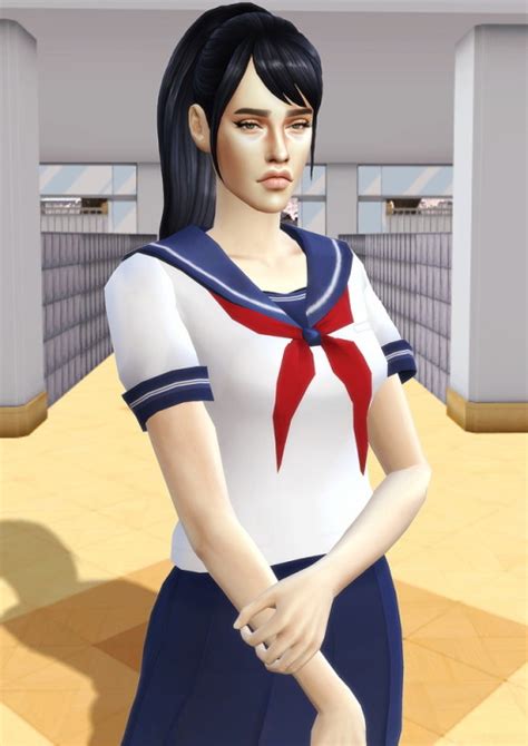 The Sims 4 Yandere Simulator Challenge Cc Showcase All In One Photos