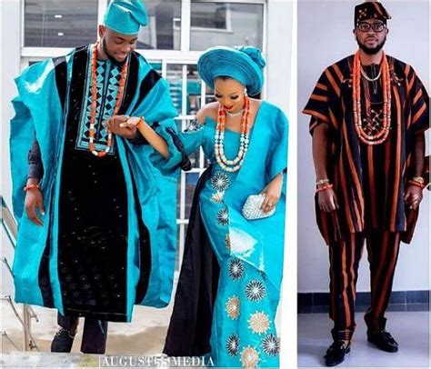 Complete Yoruba Traditional Wedding Attire In Aso Oke In My Xxx Hot Girl