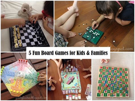 Goodyfoodies 5 Fun Board Games For Kids And Families For