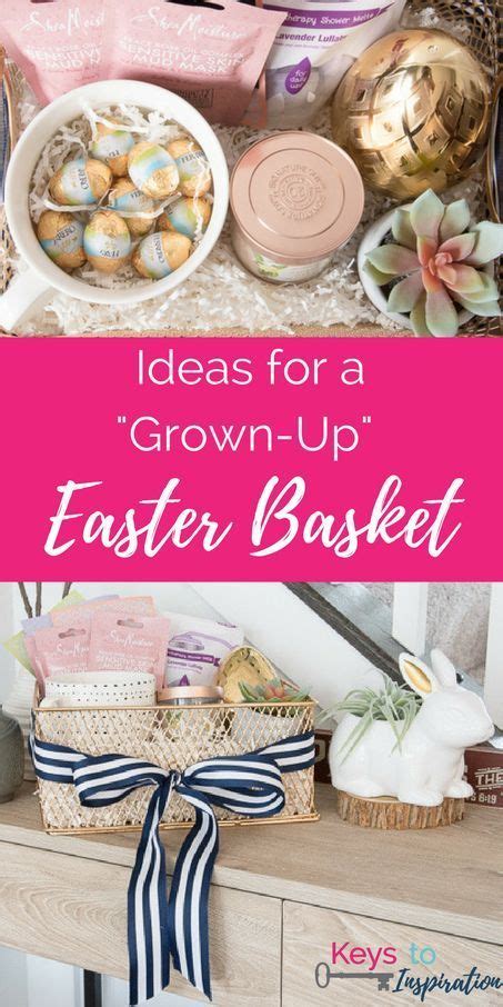 An afternoon tea for two. Ideas for a "Grown-Up" Easter Basket | Easter gift for ...
