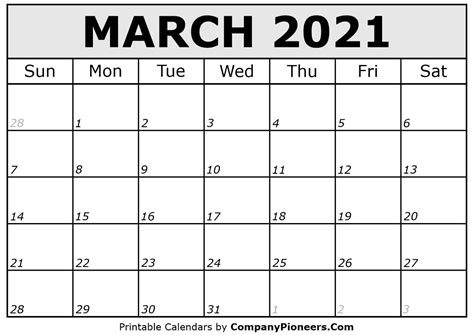 Chinese calendar april 2021 with lunar dates, holidays, auspicious dates for wedding/marriage, moving house, child birth/cesarean, grand opening. March 2021 Calendar Printable - Printable 2020 Calendars ...