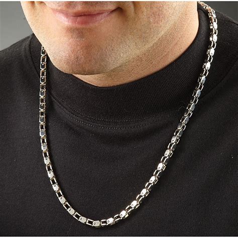 Men S Stainless Steel Neck Chain Jewelry At Sportsman S Guide