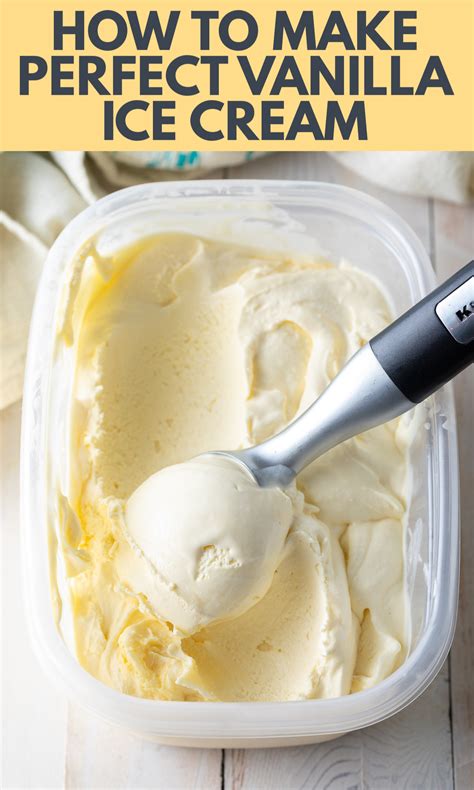 Easy Homemade Vanilla Ice Cream A Spicy Perspective