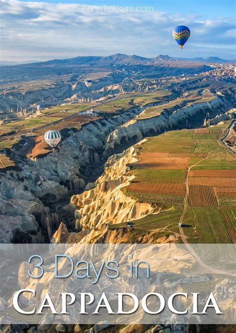 3 Days In Cappadocia The Perfect Itinerary Cappadocia Turkey