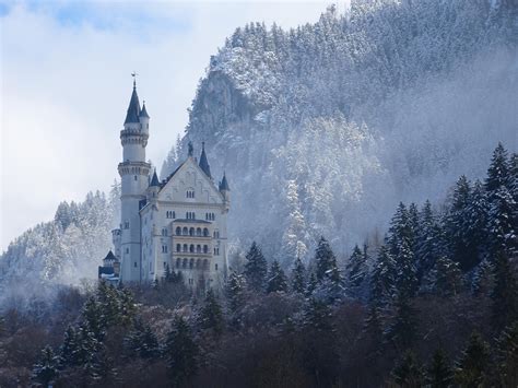 Neuschwanstein Castle In Bavaria Germany Earlier Today Rtravel