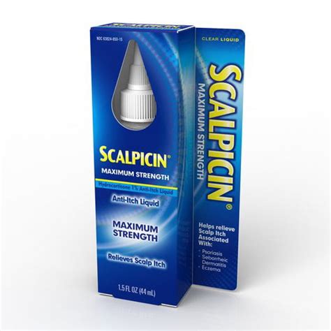 Scalpicin Scalp Itch Treatment 15 Fl Oz Max Strength