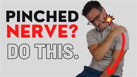 How To Fix A Pinched Nerve In Your Neck Cervical Radiculopathy Exercises Dr Jon Saunders
