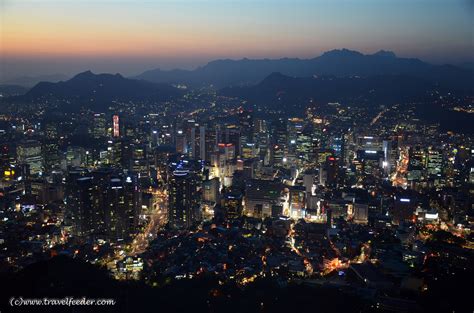 Photo Collection Sunset In Downtown Seoul Korea Cecil Lee Photography
