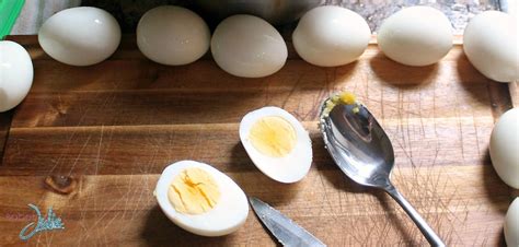 What our tasters said : The Secret to Easy to Peel Hard Boiled Eggs - Sober Julie