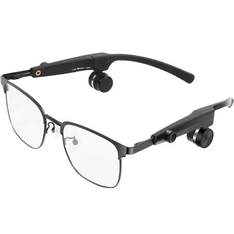 Battery Operated Bone Conduction Glasses Type Hearing Aid Useful Hearing