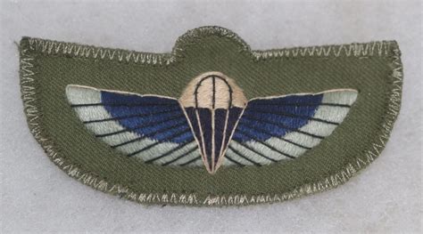Rhodesian Army Special Air Service Sas Combat Uniform Parachute Wing
