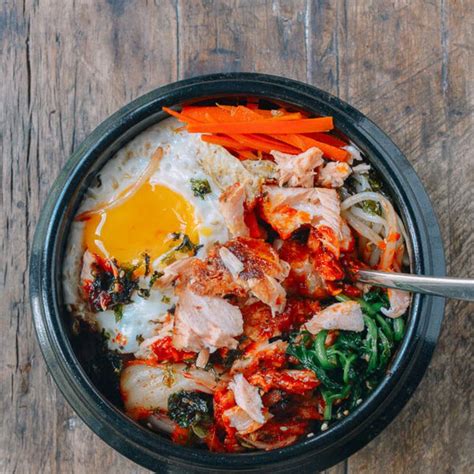 Of all the condiments, this one is by far the besides, it's still a much better option than store bought sauces that are full of soy and corn syrup. Salmon Bibimbap Korean Rice Bowl | Recipe (With images)