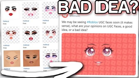 Roblox Will Add Ugc Faces Is This A Good Idea Youtube