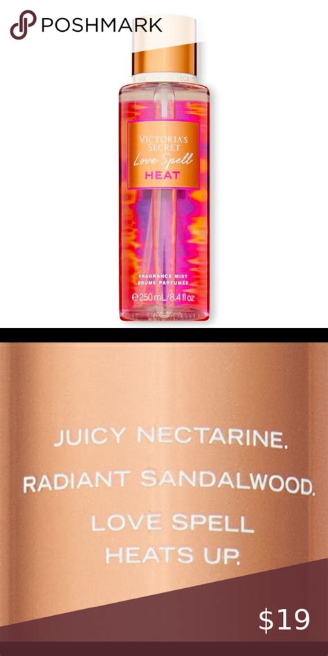 Victorias Secret Limited Edition Love Spell Heat Fragrance Mist