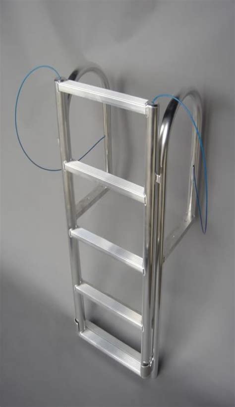 6 Step Lifting And Retractable Dock Ladders