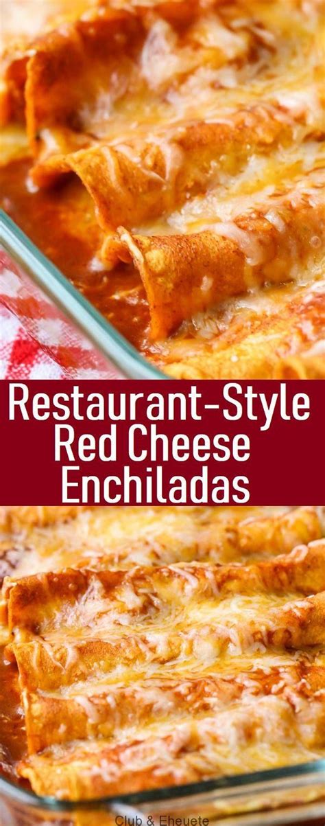 2753 e broadway rd a112, mesa. Restaurant-Style Red Cheese Enchiladas (With images ...