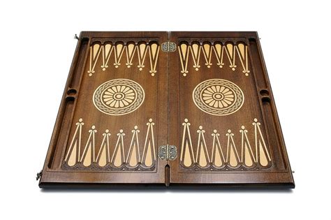 Big Wooden Backgammon Set Luxury Board Handmade Backgammon Etsy