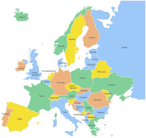 Geo Map Europe