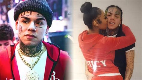 6ix9ine Appears Happy After His Girl Visits Him Youtube