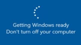 If you are connected to the internet, it might be installing updates while it plug it again, ensure it remains disconnected from the internet then start computer. Fix PC Stuck on "Getting Windows Ready" - Driver Easy