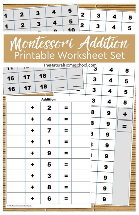 Filestatic Additionpdf Montessori Album More Free Printable