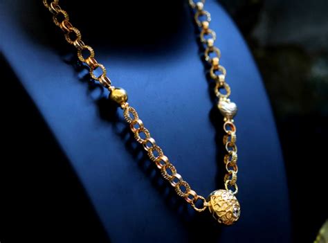 3096 Grams 8k Italian Gold Chain 45 Cm Long L391