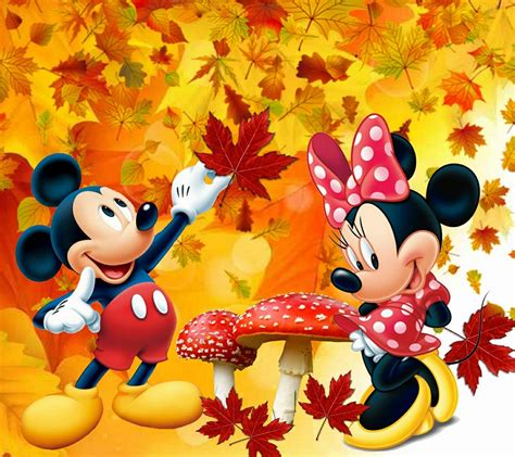 13 Mickey Mouse Fall Background 2022