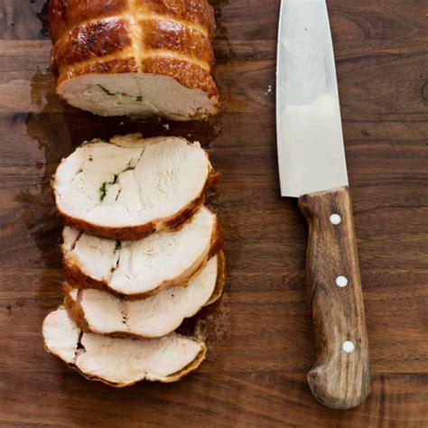 grill roasted boneless turkey breast with herb butter america s test kitchen recipe