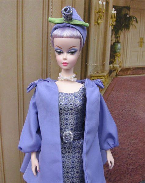 Lunchenon Enseble Barbie Silsktone Purple March 2013 Helen Doll Clothes Barbie Purple Blue