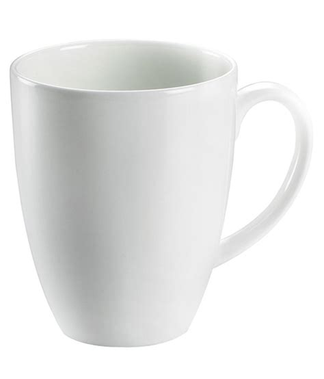 Tata Ceramics White Mug Set Of 4 Buy Online At Best Price In India